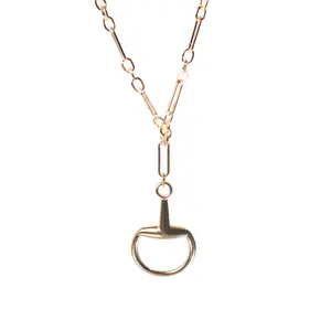 A Bit Of Power 316L Stainless Steel Horse Bit Necklace