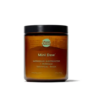 Moon Juice - Mini Dew Electrolytes Powder - 30 Servings - 2in1 Electrolytes & Minerals - Hydration & Brain Function - 3rd Party Tested - 100% Traceable - Sugar Free, Vegan, Non GMO, Keto