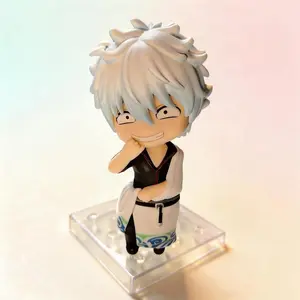 Anime Gintama Sakata Gintoki Articulated High Quality Decoration Figure 10cm Collectible Model