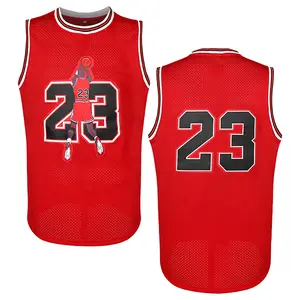 Men's 23 black basketball jersey, outdoor，Classic sports shirt, casual basketball jersey, fashionable embroidery design, polyester machine washable, suitable for street games, argentina wc warm Classic