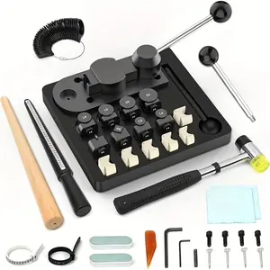 Second-Generation Ring Bending Machine, Small Round Roller Press for Gold, Silver and Copper, DIY Jewelry Tool for Crafters, Jewellery