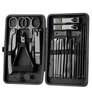 8/15/24-Piece Nail Clipper & Grooming Kit, Nail File Sharp Nail Scissors and Clipper Manicure Kit Fingernails & Toenails with Portable Stylish case #SummerVibes