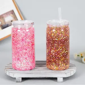 16 oz snowglobe cups