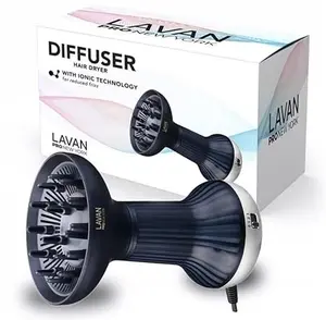 Lavan Pro New York Ionic Hair Diffuser for Curly & Wavy Hair