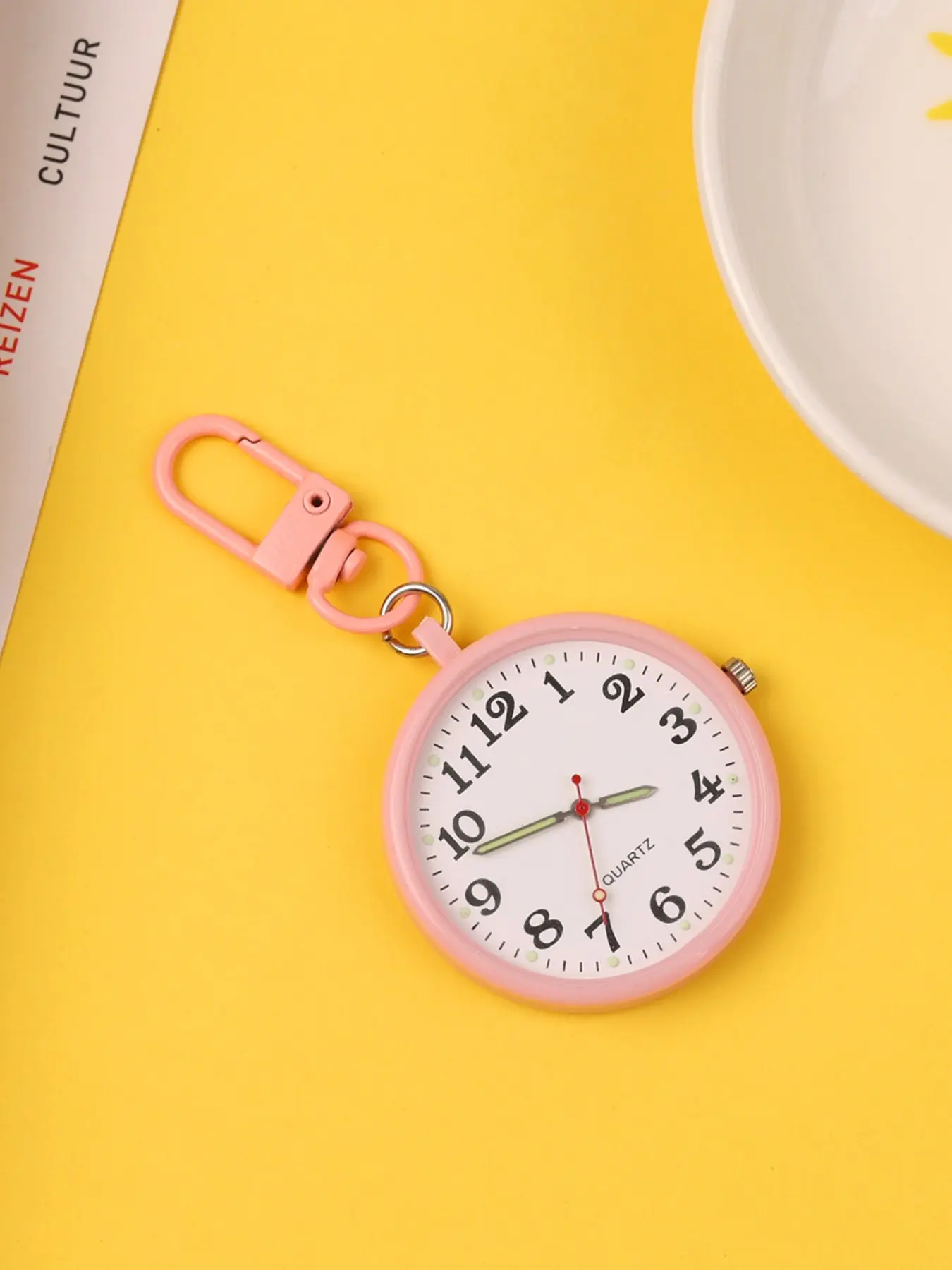 New Student Exam Watch, Quiet Mini Hanging Clock, Portable Quartz Electronic Watch for Women, High School Entrance Exams, Casual Analog Watch, Quartz Analog Watches