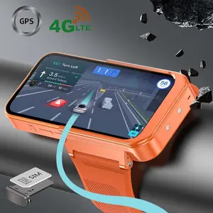 Men Android Smartwatch Phone Touch Screen 4G Wi-Fi GPS Navigation Dual SIM Dual Standb Global Connect Octa-Core Powerhouse Android 12 HD Cameras