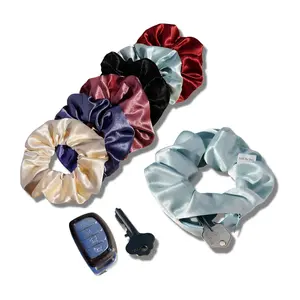 Smunchys S/6 Fashion Scrunchies w/ Hidden Zipper Pockets