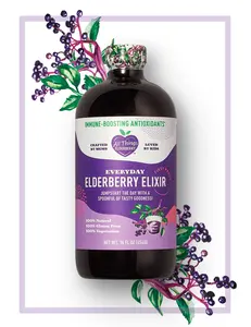 All Things Elderberry Everyday Elixir - Organic Immune Support Syrup for Daily Wellness