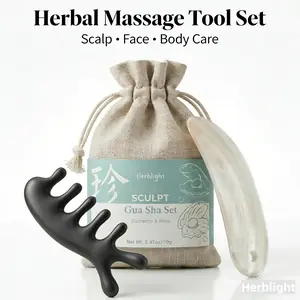 Natural Shell Gua Sha Tool, Cooling Face Sculpt Massage Tool, Handcrafted Body Massage Scraper for Face Neck Shoulder Hands Legs