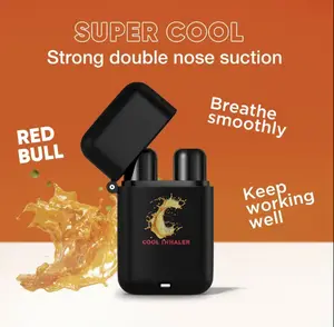 Causone Nasal Inhaler for Nasal Congestion and Refreshment, Energizing Inhaler Therapy with Natural Essential Oils, Double Hole Design for Soothing Steam Inhalation, Small and Lightweight for Easy Use