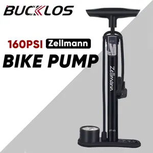Bike Shock Pump for Air Front Fork and Rear Suspension Air Shocks BikeTire Pump High Pressure 300 Psi Max for Mountain, Road Bikes and Motorcycle with Gauge Schrader Valve Bicycle Tool bike parts biketools