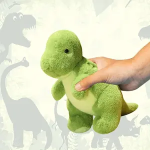Cute Plush Dinosaur Toys Set, Soft Stuffed Animals for Kids, Cuddly Stuffed Animal, Perfect Birthday Gift, Home Decor & Party Supplies, Collectible Soft Animal