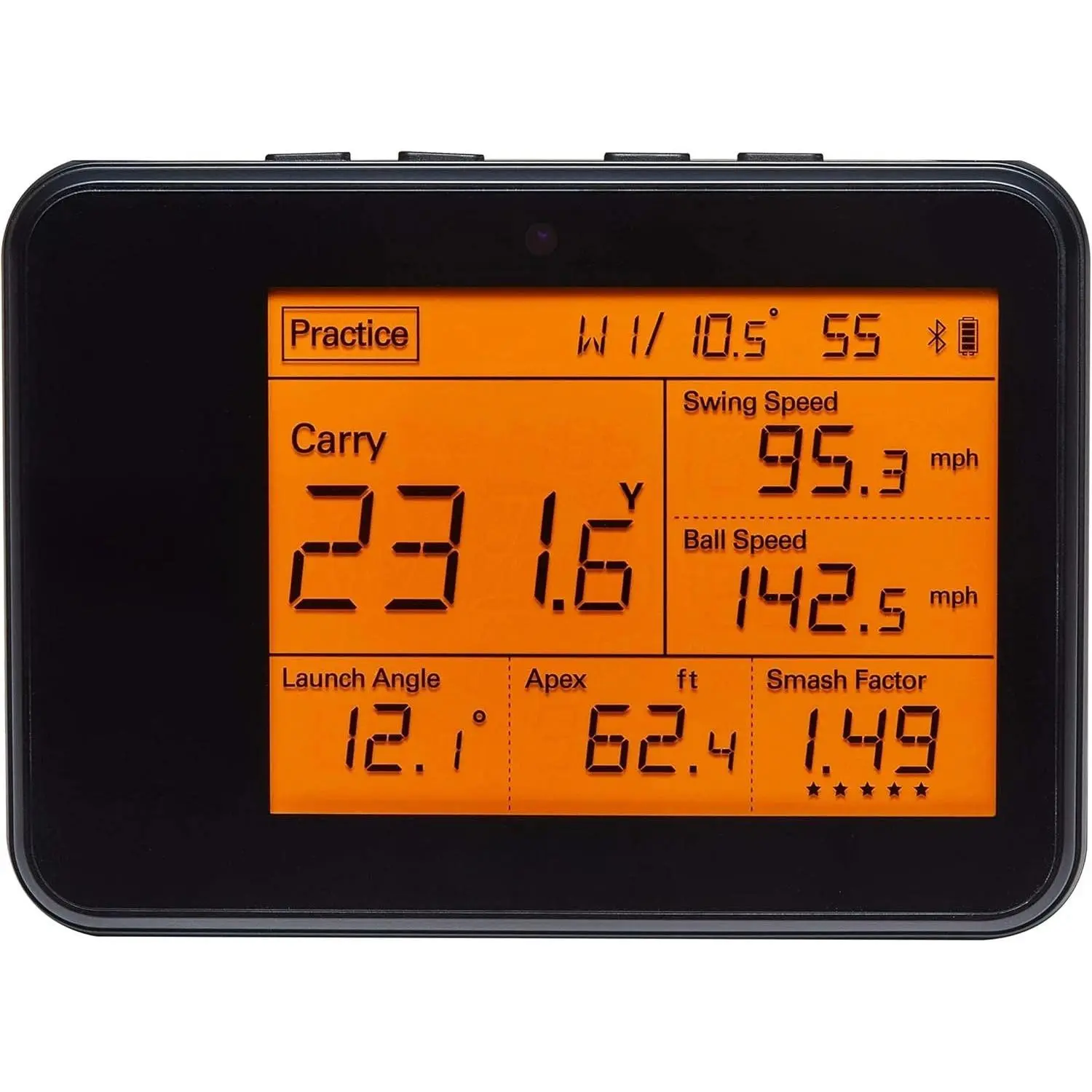 Portable Swing Analyzer - Golf Radar Tracker, Essential Golf Accessories for Enthusiasts, Compact, Easy Setup, Metrics Data, Swing Analysis, Metrics Track