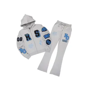 Leslee Heather Grey Super Stacked Trackset