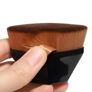 Foundation Brush for Liquid Cream & Powder Makeup Soft Dense Kabuki Brush for Blending Contouring Flat Top Face Makeup Brush Vegan Cruelty Free