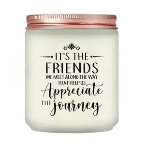 Best Friend Birthday Gifts for Women - Best Friend Candles with Sayings - Christmas, Friendship Gifts - Lavender Scented Candles