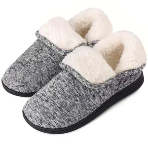 VONMAY Women's comfortable Slippers Boots Memory Foam Fuzzy Booties House Shoes Winter Warm Indoor Outdoor Girl Walking Shoes  Footwear Flipflop