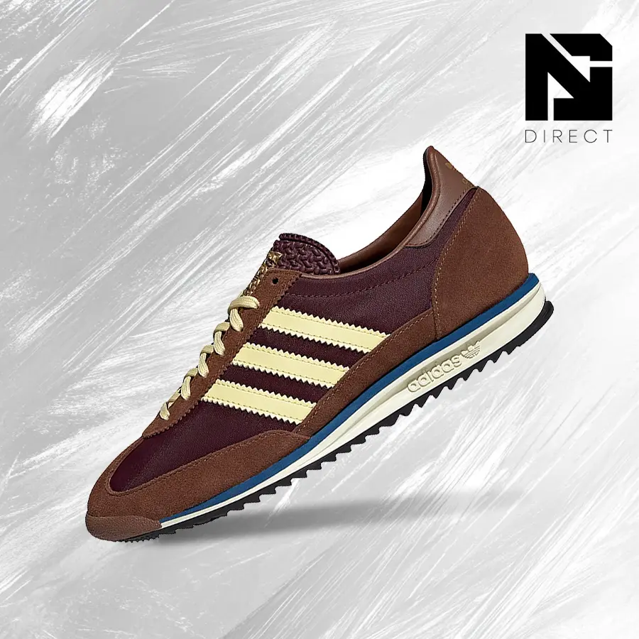 Adidas SL 72 OG Maroon Preloved  (Women's)– Women's Lifestyle Sneakers – Shose For Woman-Vintage-Spring & Summer-Inspired Running Shoes, Shock-Absorbing Comfort, Gym To Streetwear Casual Wear-back to school–IE3425