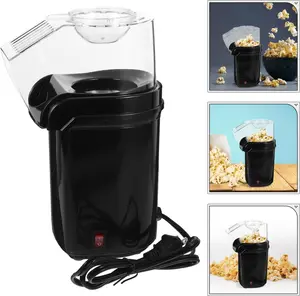 Air Popcorn Popper, 1200W Popcorn Maker, Oil Free Hot Air Popcorn Machine, Fast 1 Minute Heating, Makes Up To 16 Cups, Healthy Snack Maker For Home Kitchen, Family Movie Night, Party, Christmas Gift