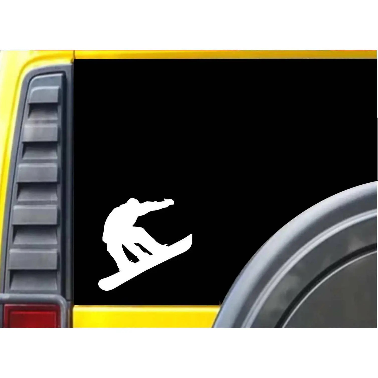 Snowboarder L127 8 inch Sticker decal