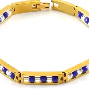 Orisha Bracelet Yemaya Ilde Stainless Steel 8.25" (21cm) Chain Length