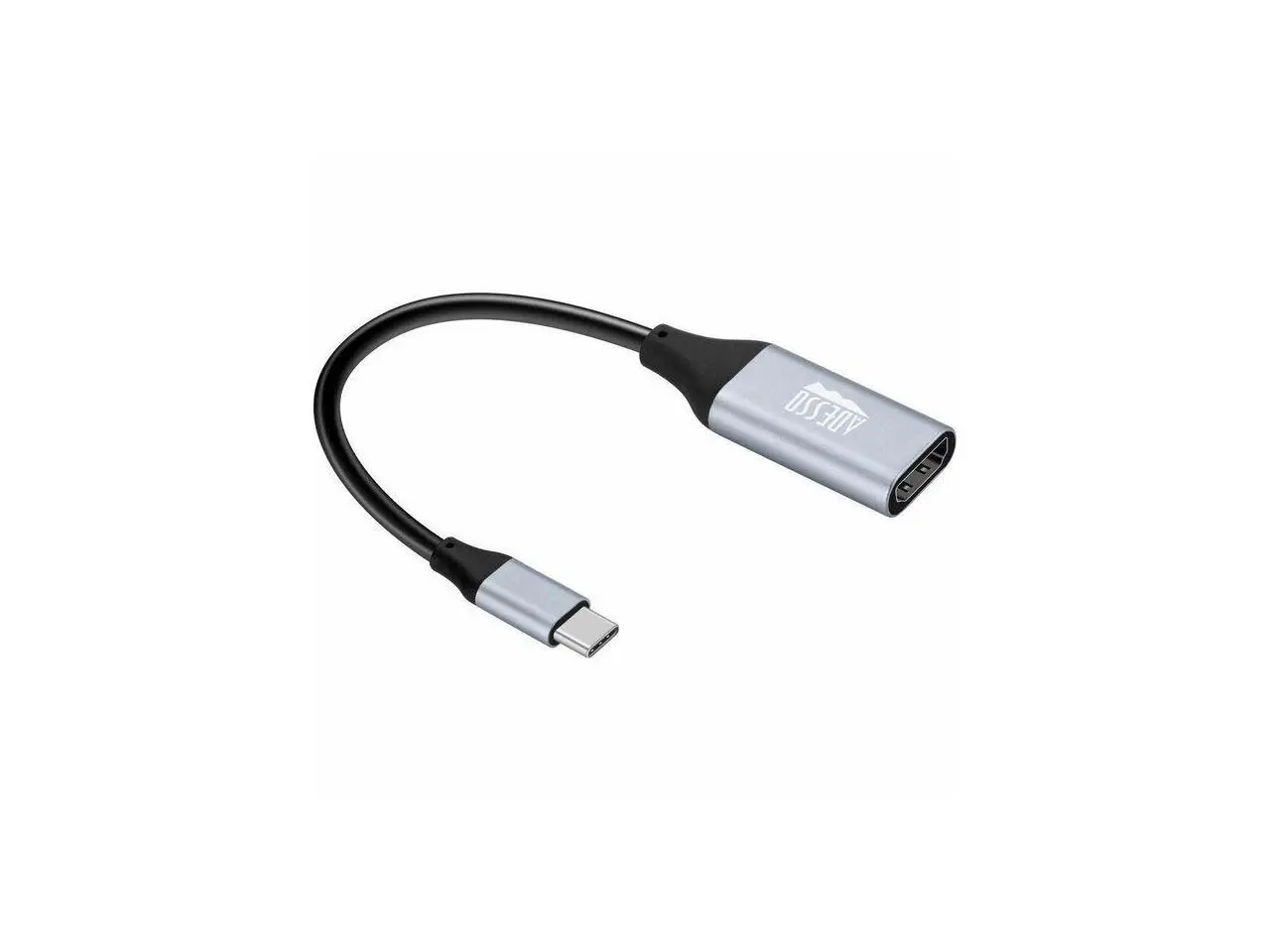 Adesso AUH-5010 USB-C to HDMI Adapter | 4K Resolution, 60Hz Refresh Rate, Plug & Play | Aluminum Alloy Case, Driver-Free | Compact Design, Audio Transfer