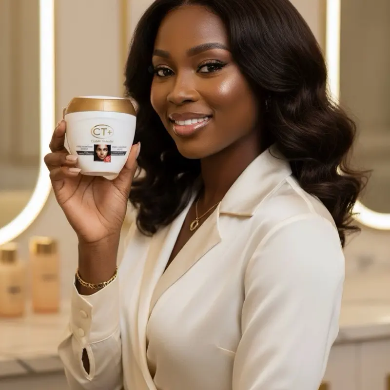 CT+ Clear Therapy Extra Cream Moisturizer, 400 ml Face & Body Care Product for Hydrating, Soothing Skin