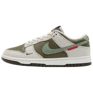 Nike Dunk Low CNY Year Of The Snake Maison Mihara Unisex Low Top Sneakers - House White Official Footwear, Slip-Resistant Sole, Lightweight Design, Casual Sporty Fashion Lifestyle Shoes, Casual Sporty Sneakers