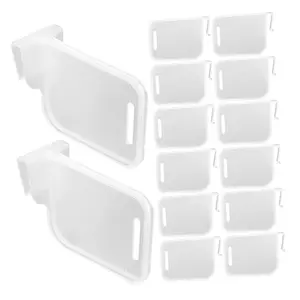 16pcs Plastic Fridge Shelf Dividers Storage Organization Bins for Refrigerator Freezer Fridge  Divider Separator perfume