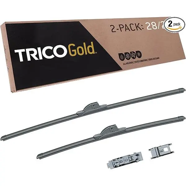 TRICO Gold (18-2821) 28 & 21 Inch Pack of 2 Automotive Replacement Windshield Wiper Blades for My Car Premium All Weather Beam Blade for Select Vehicle Models