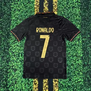 2026 Away Black #7 Ronaldo Short-Sleeve Jersey
