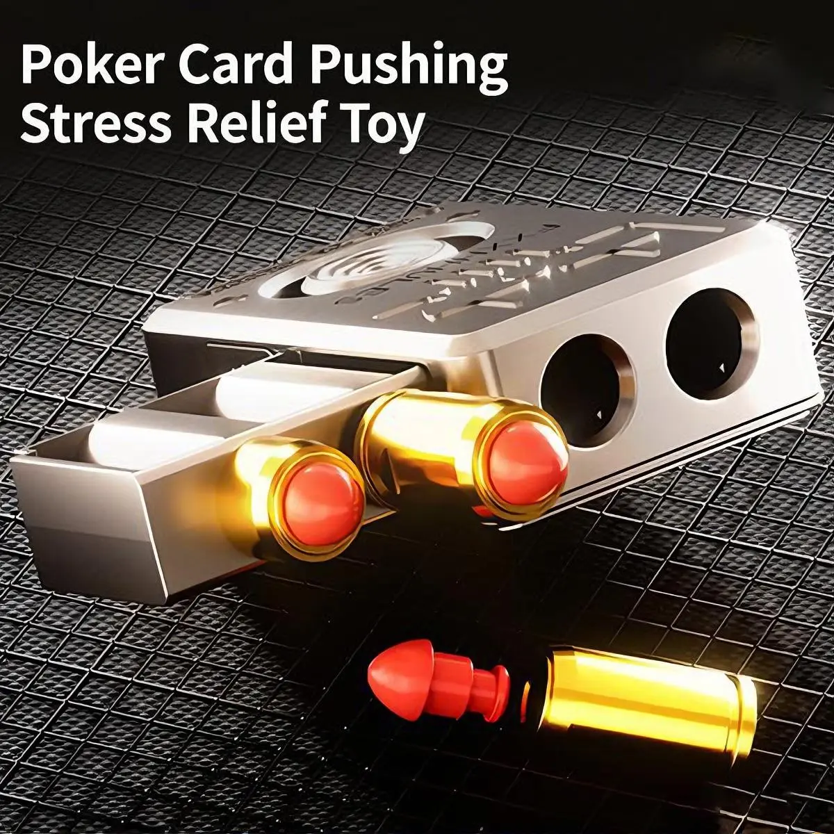 Satisfying Fidget Toy Stress Relief Sensory Tool for Adults Anxiety & ADHD Focus Aid| EDC Mechanical Puzzle for Men, Fingertip Toys Heavyweight Fidget Toys Gift for Boyfriend/Husband/Father StressRelief Decompression FidgetToys EmotionalSupport