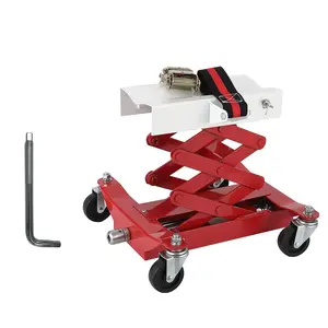 GARVEE 450 lbs Heavy-Duty Adjustable Transmission Jack with Stable Design, Lifting Range from 7 to 23 Inches, Ideal for Auto Repair and Vehicle Maintenance, Suitable for Professional Shops and DIY Enthusiasts