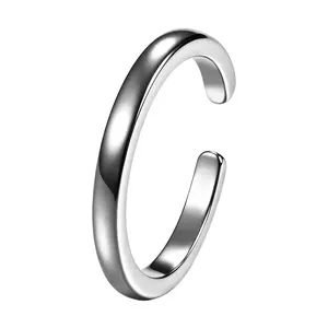 OIDEA Sterling Silver Toe Ring: Women Adjustable Open Design Hypoallergenic Summer Beach Ladies Open Toe Rings Foot Jewelry, Adjustable Toe Rings, Open Shape summerwins,summerwins