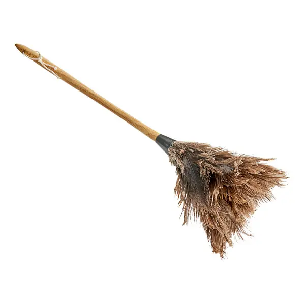 23" Feather Duster with Wooden Handle