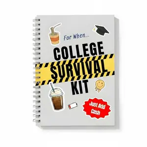 The 'For When..' College Survival Kit Gift Card Book - Funny Graduation Gift 2026 for High School Seniors & Freshmen - Dorm Essentials
