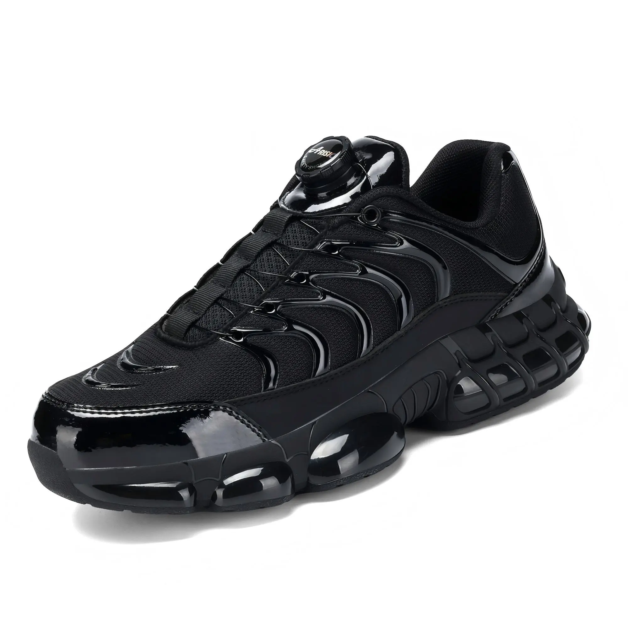Steel 2026 Toe Shoes Industrial Work Sneakers for Men & Women ，Twist-button laces with enhanced anti-slip design，Lightweight Anti-Smash Shock-Absorbing Puncture Proof Indestructible Construction