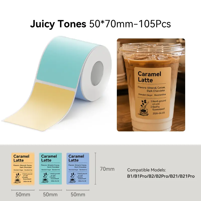 Juicy Tones 50mm*70mm-105pcs