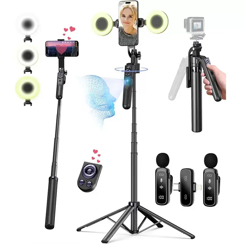 Selfie tripod 360