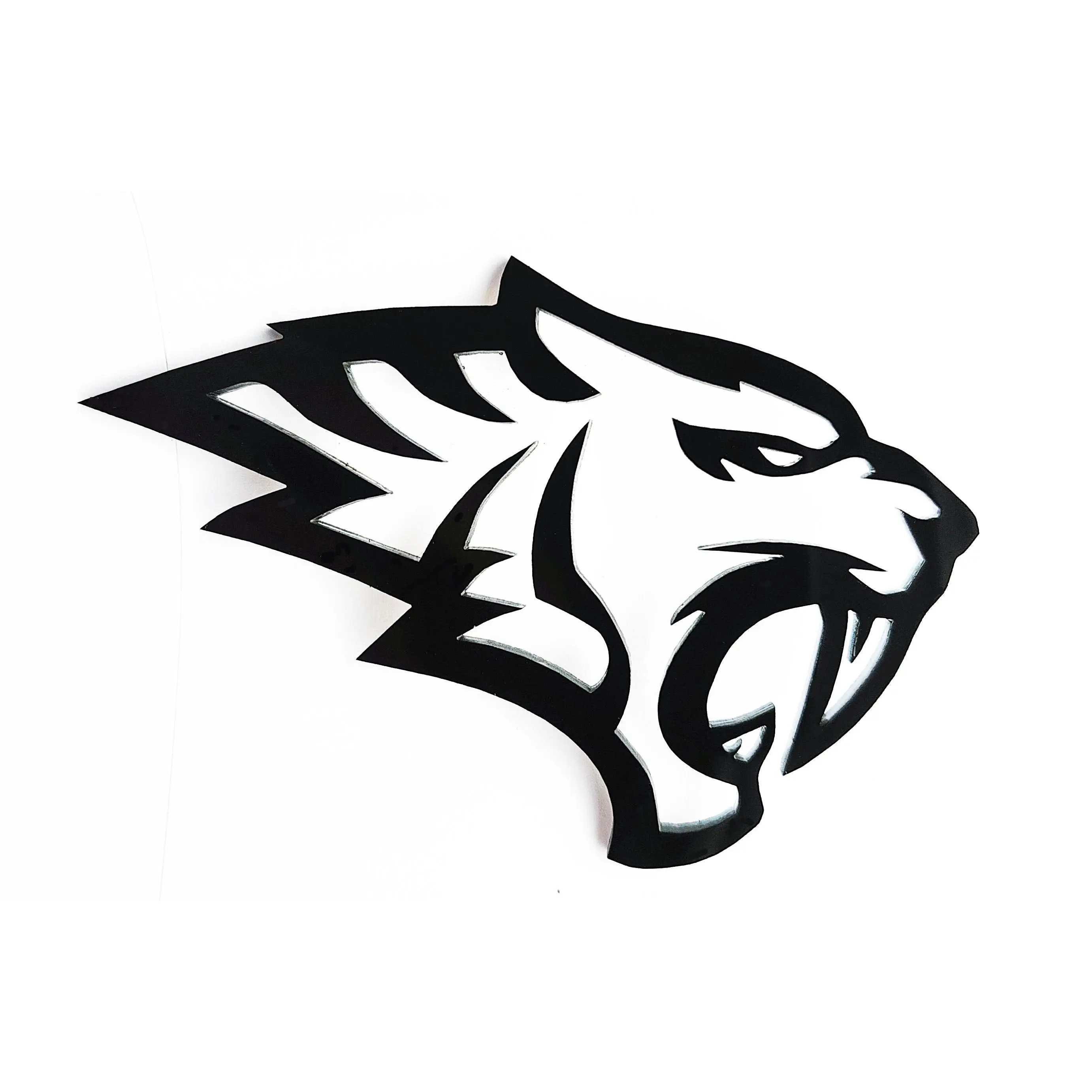 2x Tiger Lion Cat Custom Fender Emblem Badges for Car Auto Truck Pickup