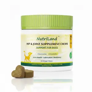 Glucosamine for Dogs Hip and Joint Supplement Chews, Chondroitin Joint Supplement for Dogs, Joint Chews for Dog, Dog Supplement for Joint Pain Relief, Dog Health Supplies Large & Small Breed, Chicken flavor