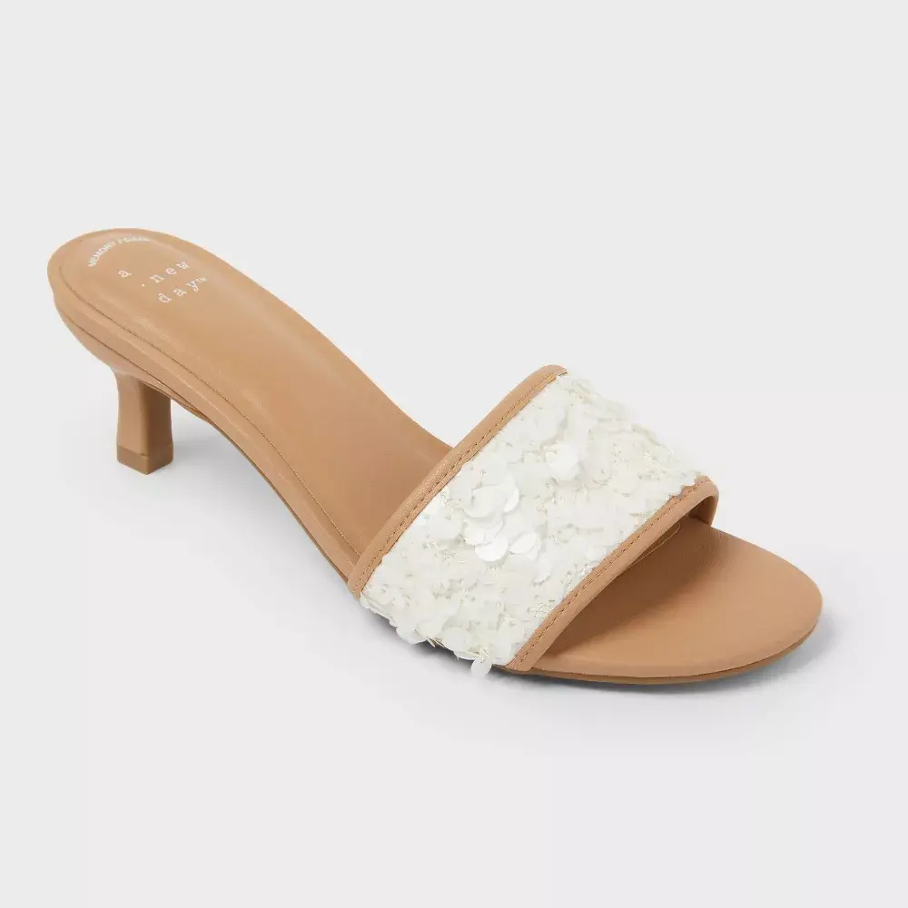 Women’s Kaia Heels with Memory Foam Insole - A New Day