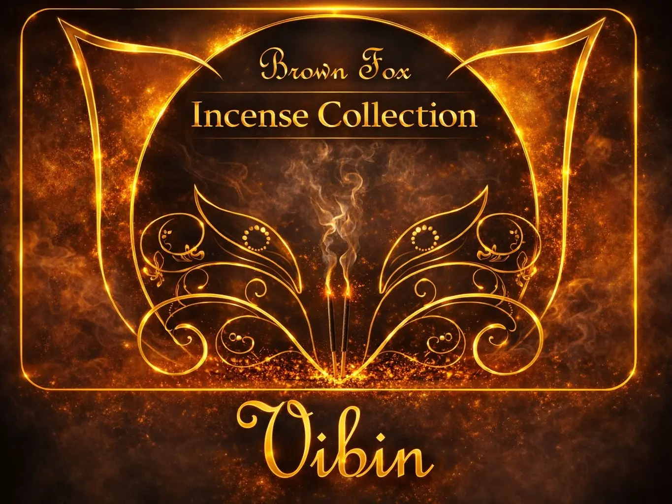 Vibin 7-in Scented Aromatic Incense Sticks, Home Fragrance Freshener for Daily At-Home Room Use