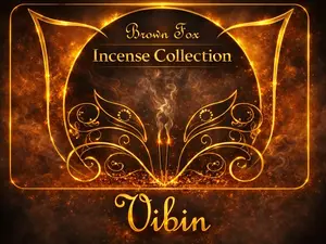 Vibin 7-in Aromatic Incense Sticks, Scented Home Fragrance Freshener for Daily At-Home Room Use, Scent