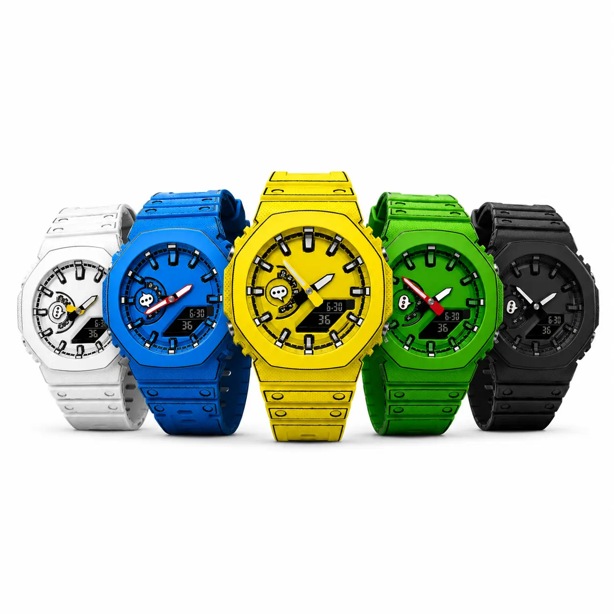 Casio G-Shock GA-2100 Watches - Animated