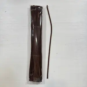 20" brown  chenille stem, pipe cleaner, 100 pack