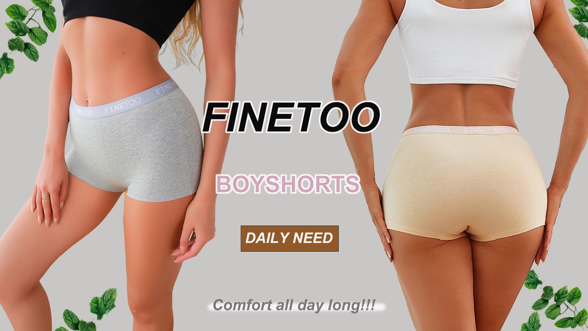 FINETOO 6Pcs Women's Underwear Cotton Boxer Shorts Soft Underpants Ladies Stretch Panties Solid Color Cute Women's Panties Beige Lingerie Womenswear SpringStatements FINETOO 6Pcs Women's Underwear Cotton Boxer Shorts Soft Underpants Ladies Stretch Panties Solid Color Cute Women's Panties Beige Lingerie Womenswear SpringStatements