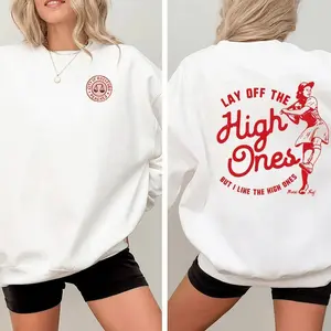 (Sale Off Up To 50%) Lay Off The High Ones Red variant TShirt - League of Their Own Movie Fans T-shirt Sweatshirt Hoodie Hoodied Relaxed Fit Cotton Sweatshirt