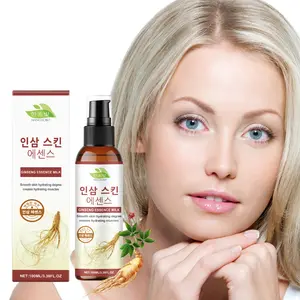 HANCHOBIT Ginseng Essence Milk - Lifting Firming Soothing Nourishing Moisturizing Hydrating Skin Repair 100ml