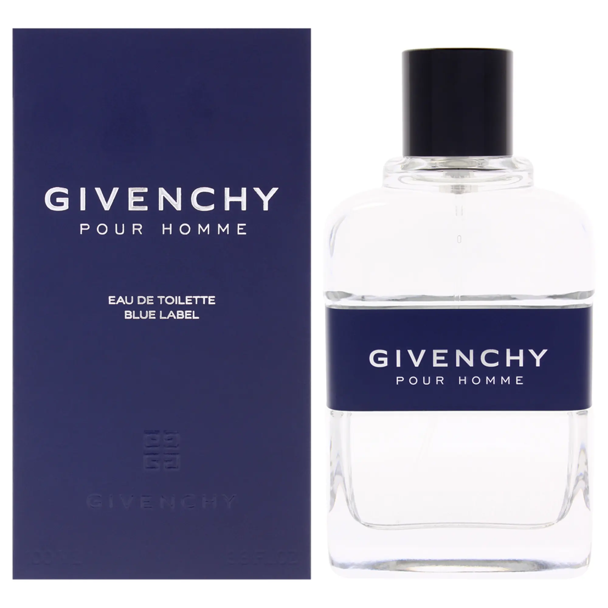 GIVENCHY Blue Label Eau de Toilette Spray for Men, Refined Men's Fragrance with a Minimalist Aesthetic, 3.3 fl oz / 100ml